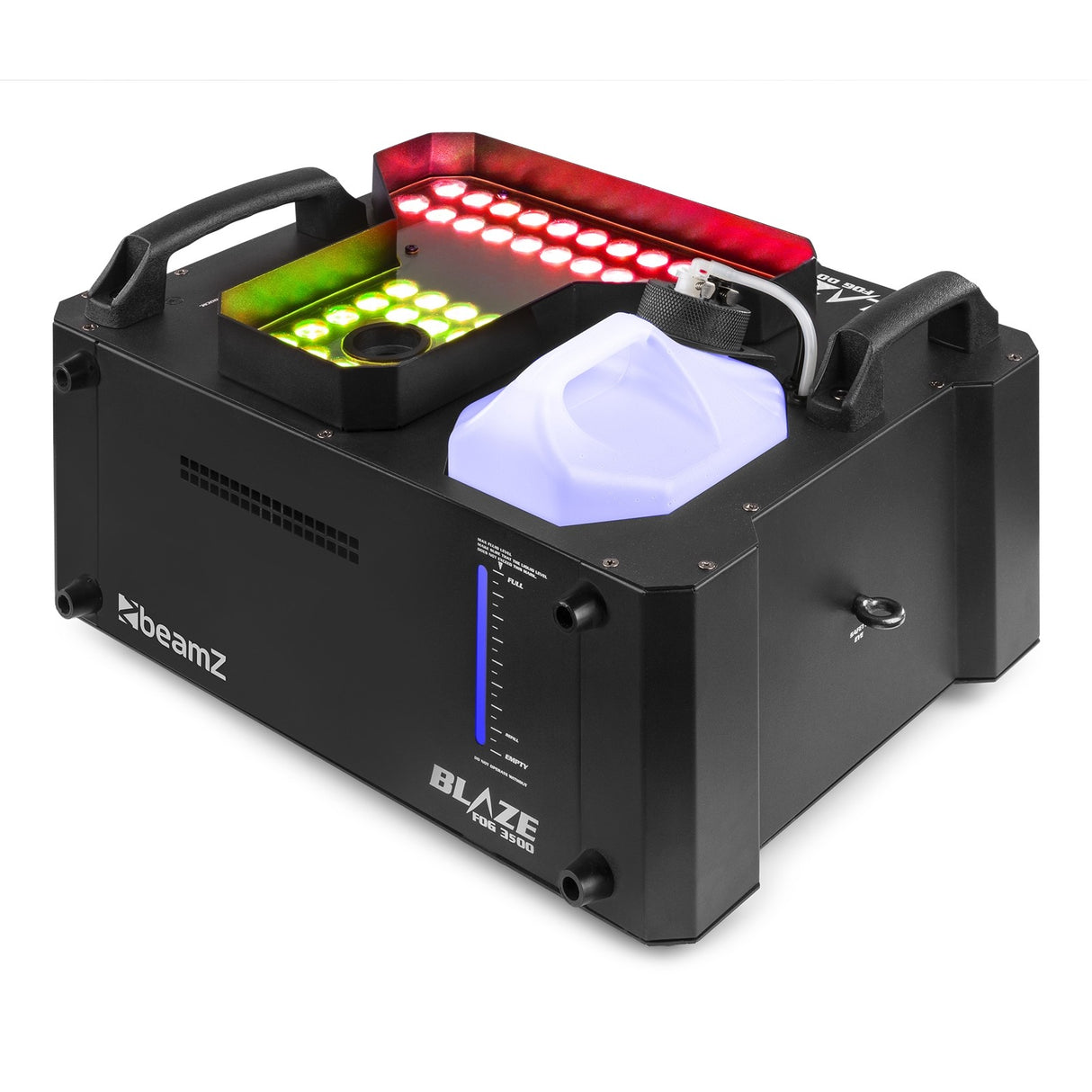 beamZ BLAZE3500 Verticale Rookmachine met 48x 4W RGBA LED's – 3500W