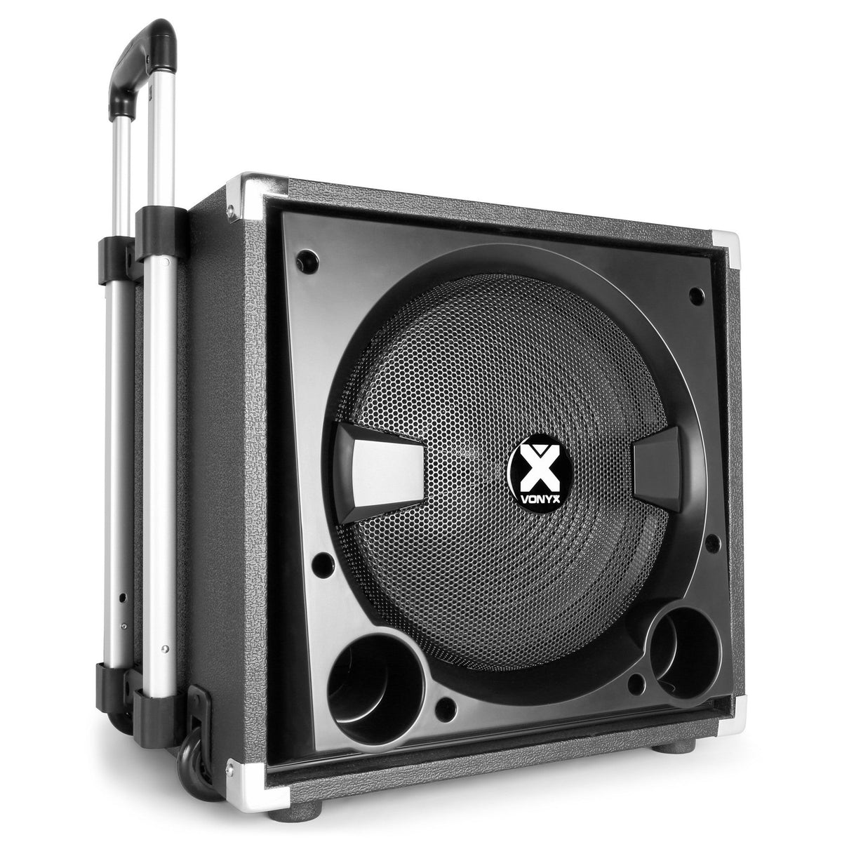 VONYX VX800BT 2.1 Actieve Speakerset 800W met 12 inch Subwoofer, Bluetooth en USB/SD MP3 Speler