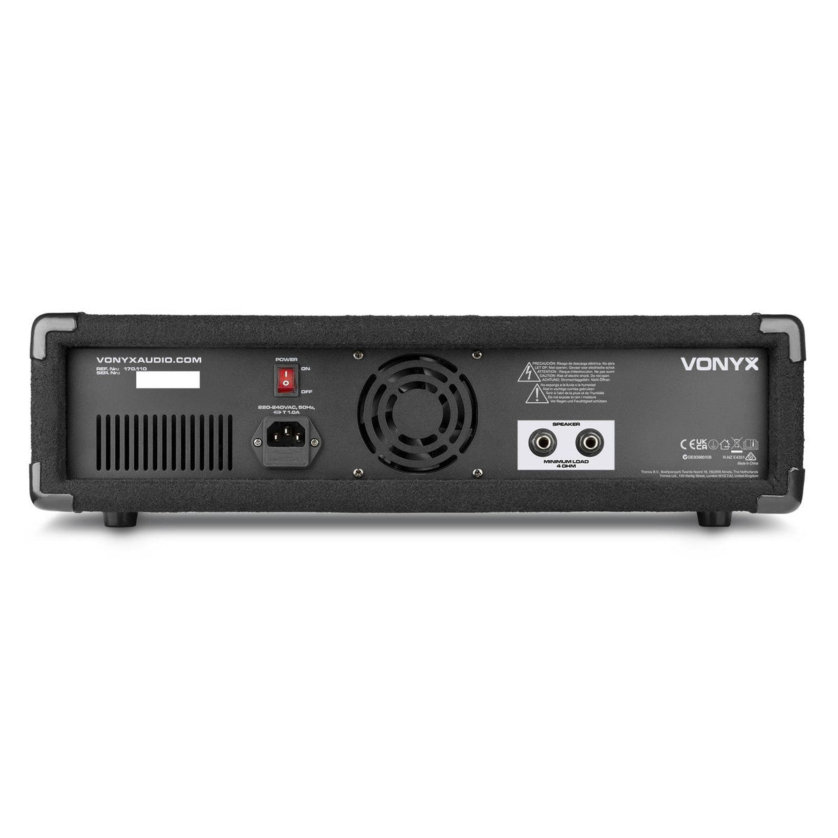 VONYX VX210 Full PA Geluidssysteem 800W met 10 inch Speakers, Mixer en Bluetooth