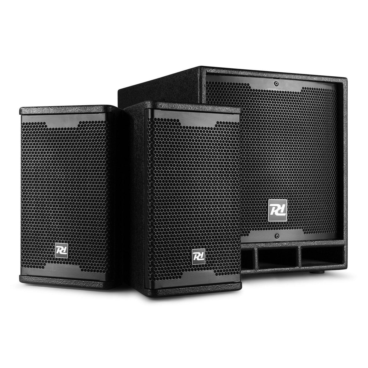 Power Dynamics PD Combo 1200 Geluidssysteem 1200W met 12 inch Subwoofer, DSP en Bluetooth
