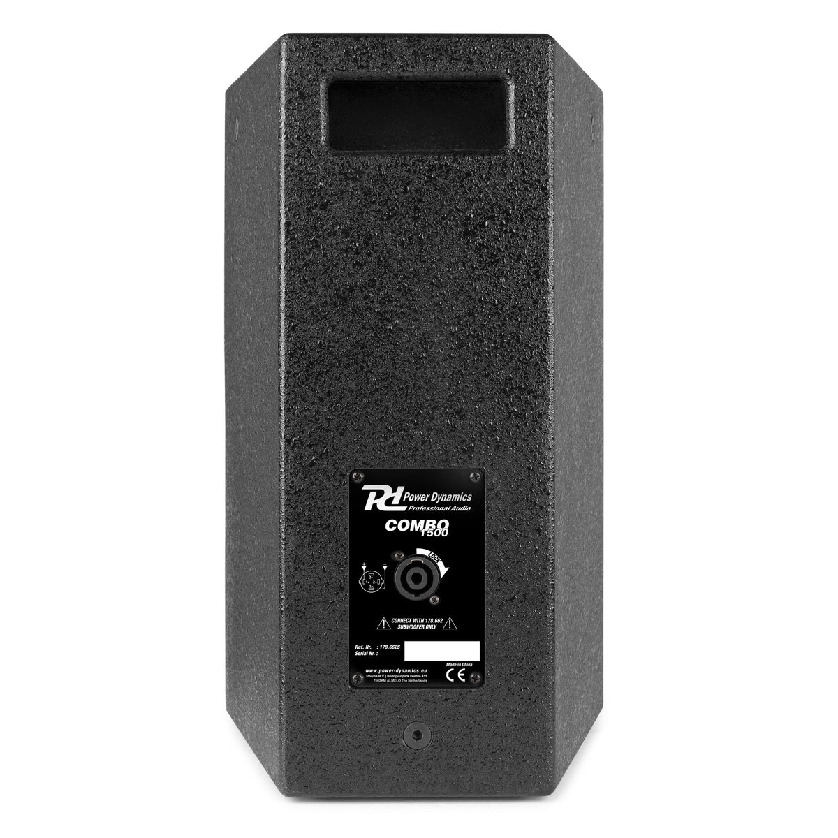 Power Dynamics PD Combo 1500 Geluidssysteem 1500W met 15 inch Subwoofer, DSP en Bluetooth