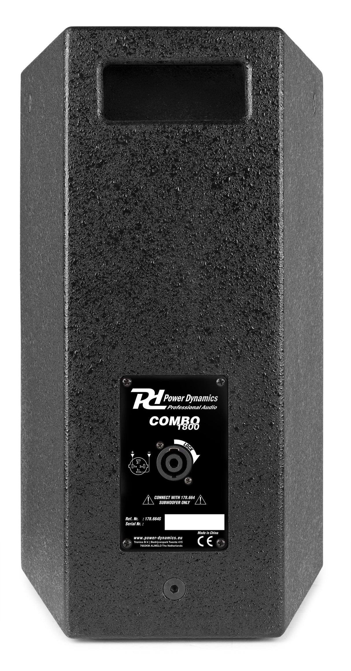 Power Dynamics PD Combo 1800 Geluidssysteem 1800W met 18 inch Subwoofer, DSP en Bluetooth