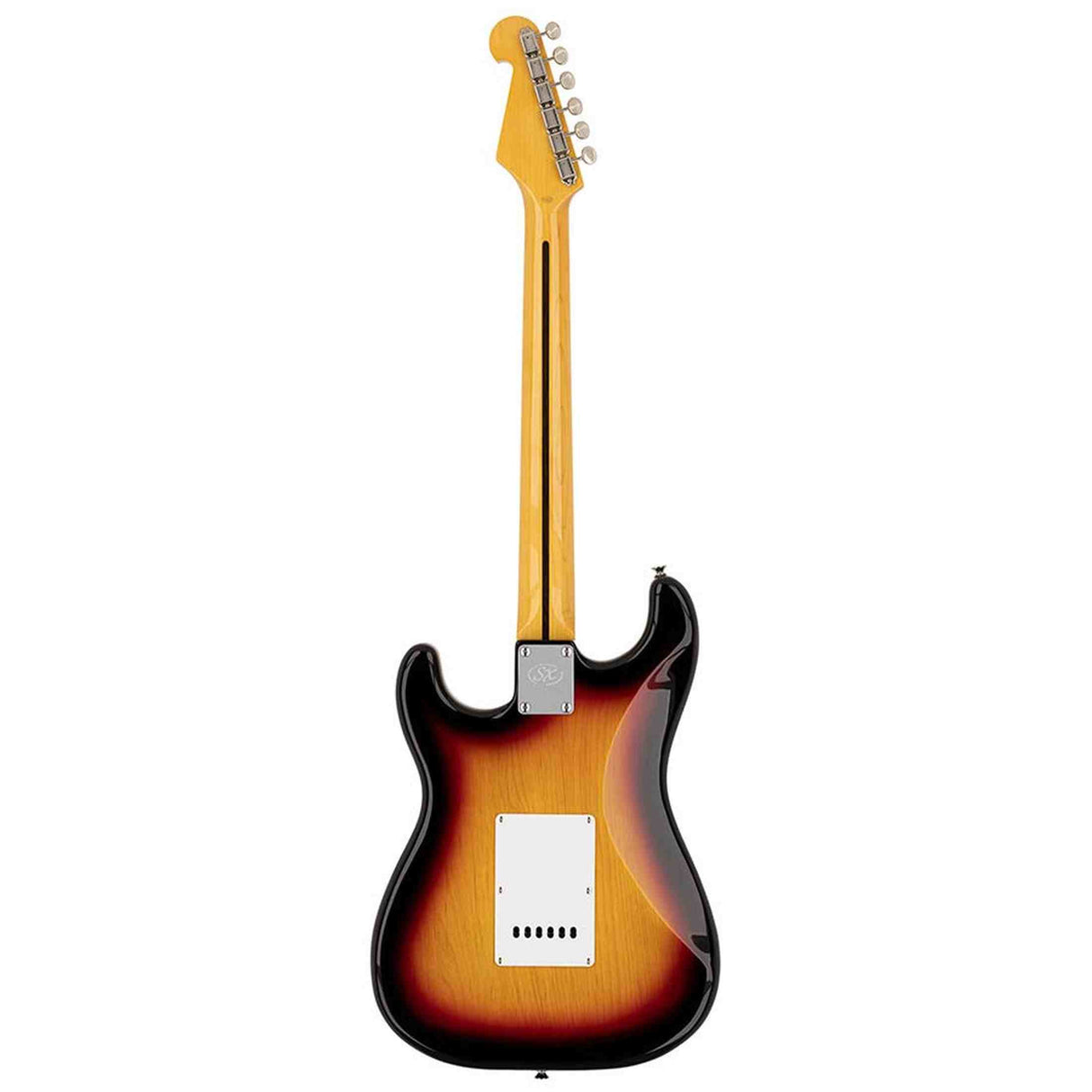 SX SST57-3TS elektrische gitaar – 3 single coils, vintage tremolo, 3-Tone Sunburst + tas