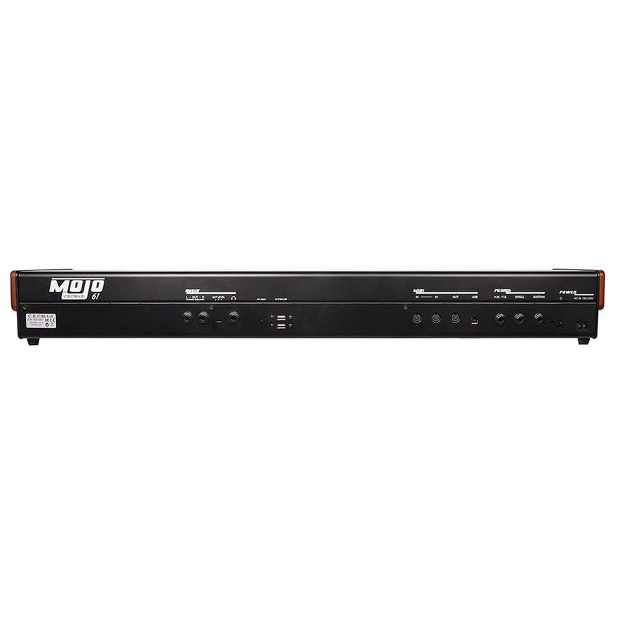 Crumar MOJO61 Virtueel Toonwielorgel Enkelklaviers met 61 Waterfall Toetsen