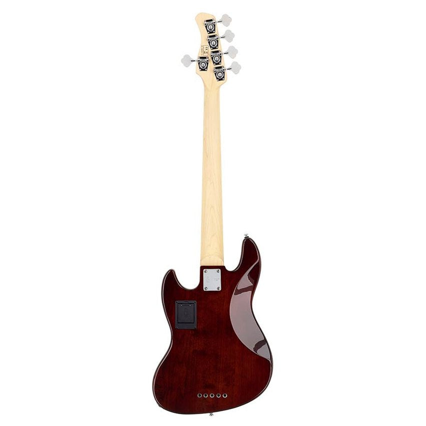 Sire V7+ A5/TS Marcus Miller 2nd Gen 5-snarige Tobacco Sunburst basgitaar