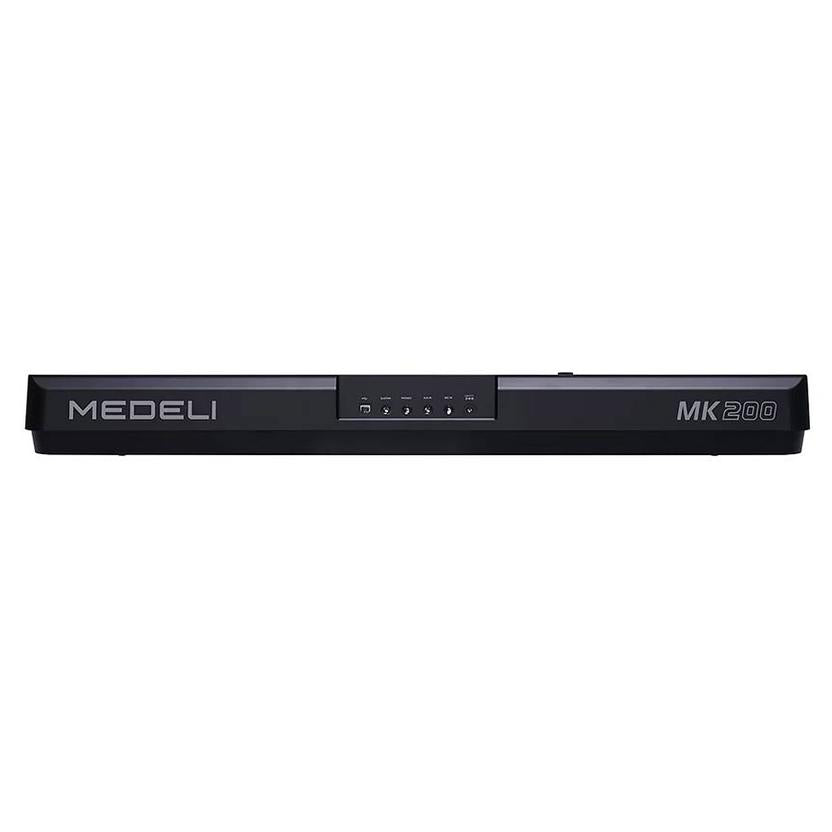 Medeli MK200 Keyboard – 61 Aanslaggevoelige Toetsen met 585 Klanken en USB-MIDI