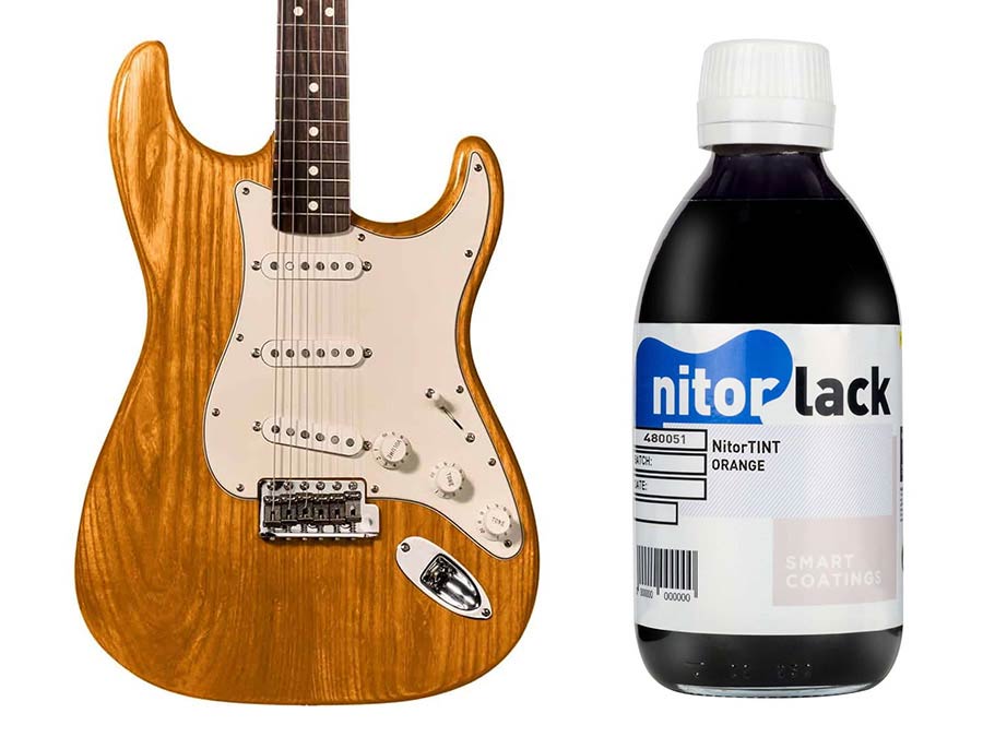 NitorLACK N480051112 NitorTINT Kleurstof Oranje – 250ml Fles