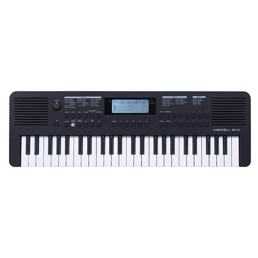 Medeli MK49/BK Keyboard – 49 Aanslaggevoelige Toetsen