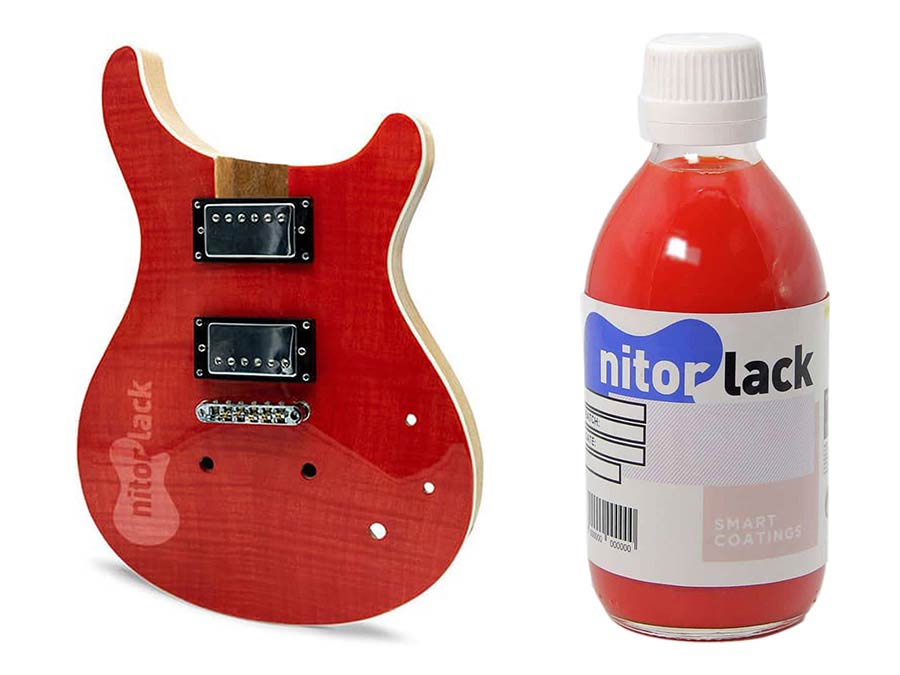 NitorLACK N410407112 NitorAQUA Kleurstof Scarlet Red – Waterbasis