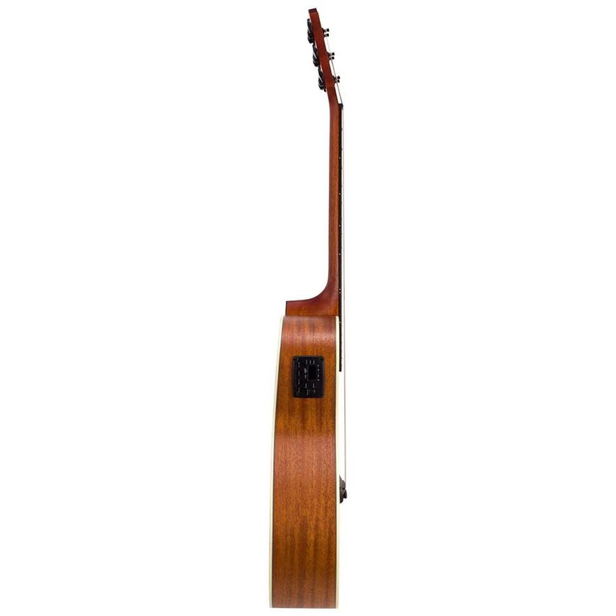 Bromo BAA4CE auditorium naturel semi akoestische western gitaar