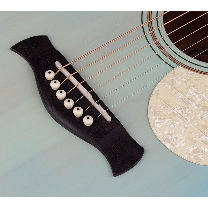 Richwood HSA-55-LB Heritage Series auditorium akoestische westerngitaar blauw
