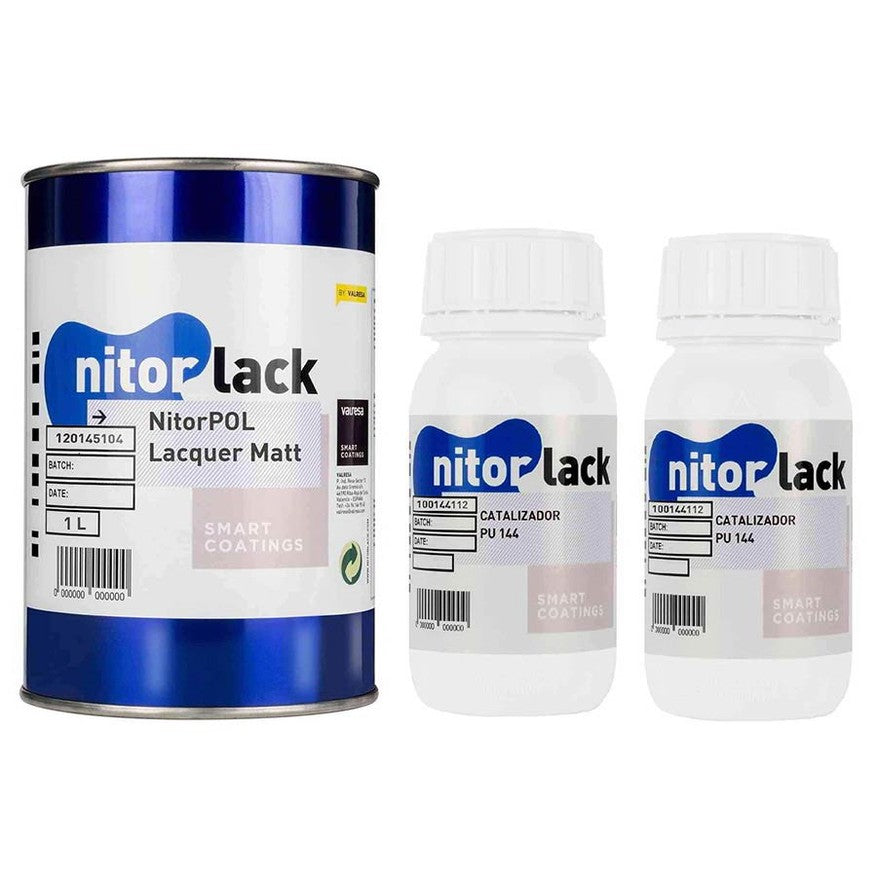 NitorLACK NitorPOL Polyurethaan Lak Mat Transparant