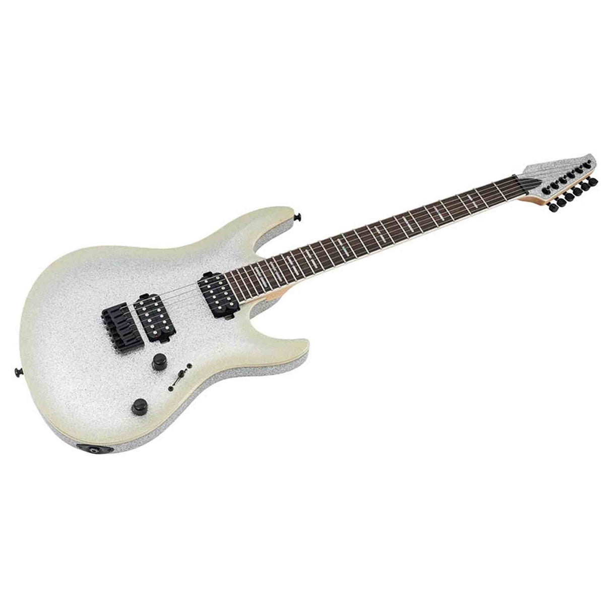 Sire Y5/SPS Larry Carlton elektrische gitaar – alder body, HH-configuratie, Silver Sparkle
