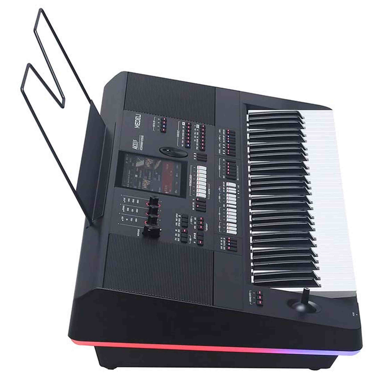 Medeli AKX10S Set – Workstation keyboard met 61 toetsen, 7” touchscreen, 4-way speakers, pedaal, standaard en kruk
