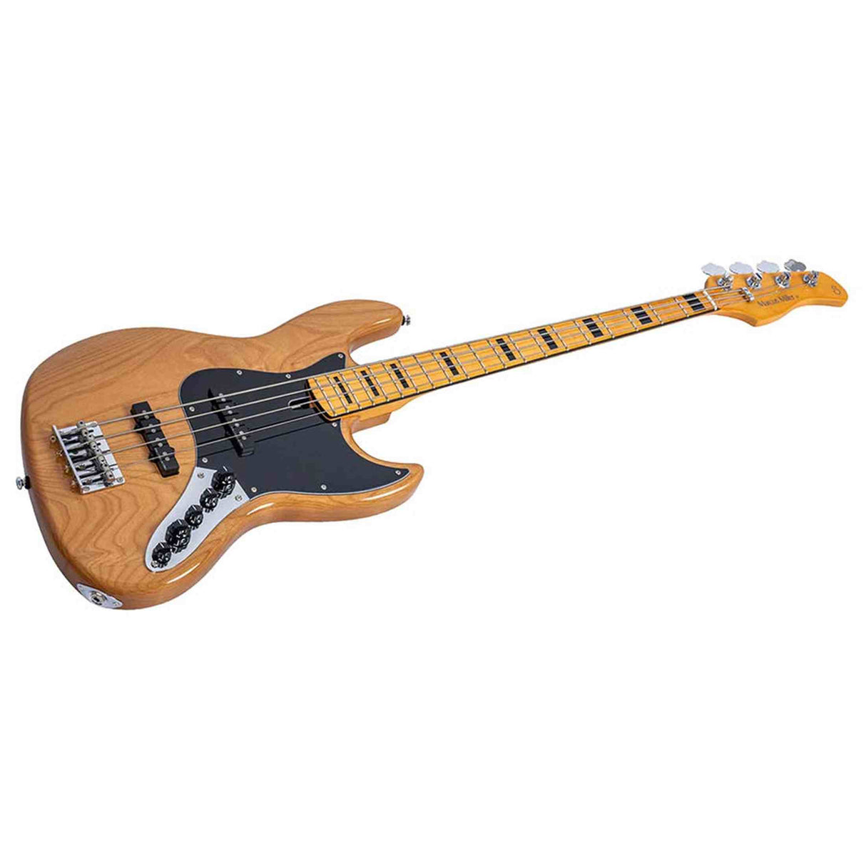 Sire V7N A4/NT Marcus Miller 4-snarige Actieve Basgitaar Natural met Elzen Body en Heritage-3 Preamp