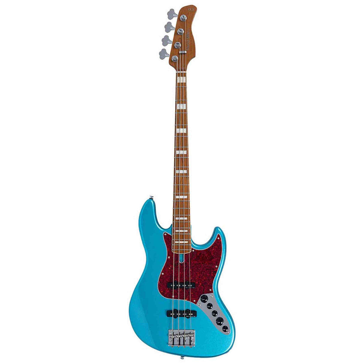 Sire V7N A4/TP Marcus Miller 4-snarige Actieve Basgitaar Tide Pool met Elzen Body en Heritage-3 Preamp