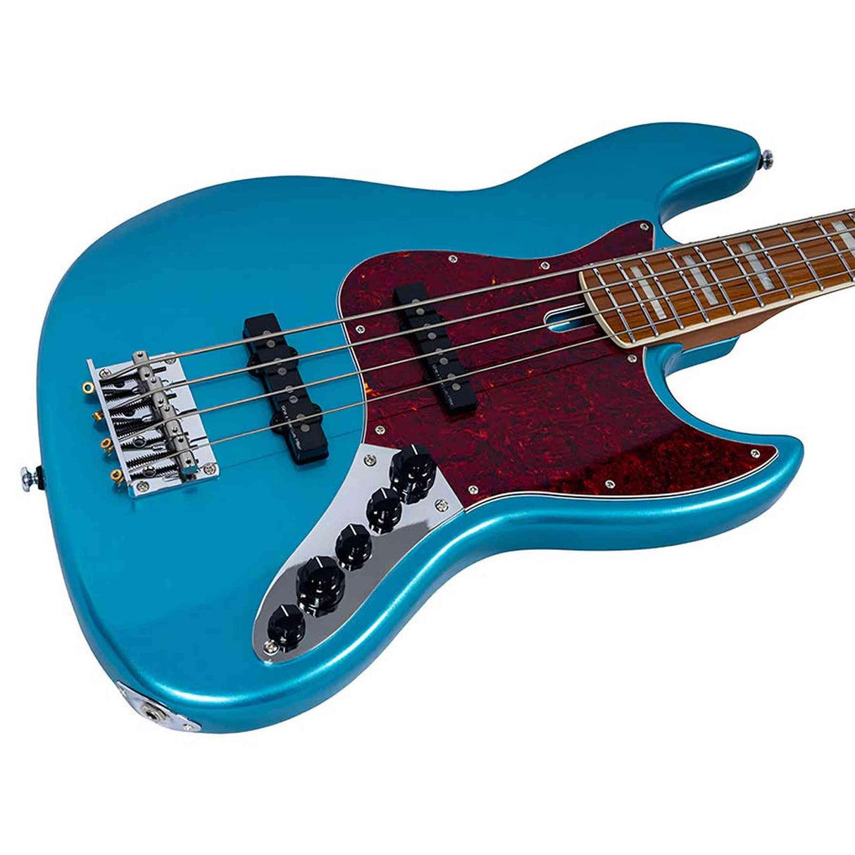 Sire V7N A4/TP Marcus Miller 4-snarige Actieve Basgitaar Tide Pool met Elzen Body en Heritage-3 Preamp
