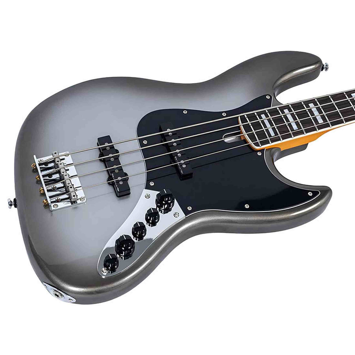 Sire V7N A4/MC Marcus Miller 4-snarige Actieve Basgitaar Mercury met Elzen Body en Heritage-3 Preamp