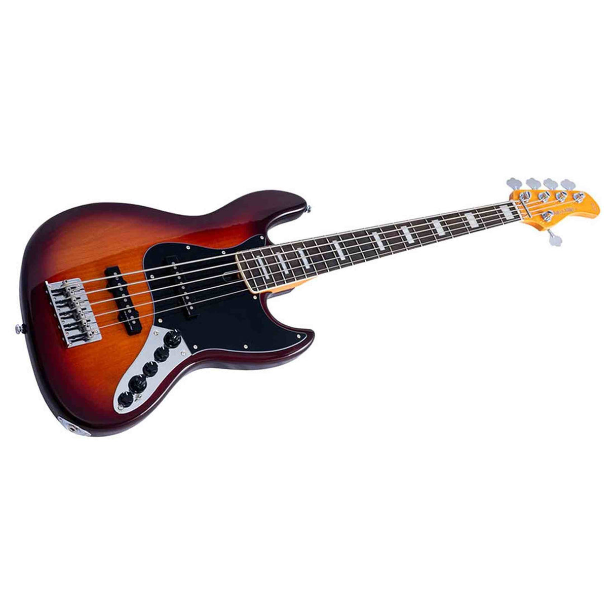 Sire V7N A5/TS Marcus Miller 5-snarige Actieve Basgitaar Tobacco Sunburst met Elzen Body en Heritage-3 Preamp