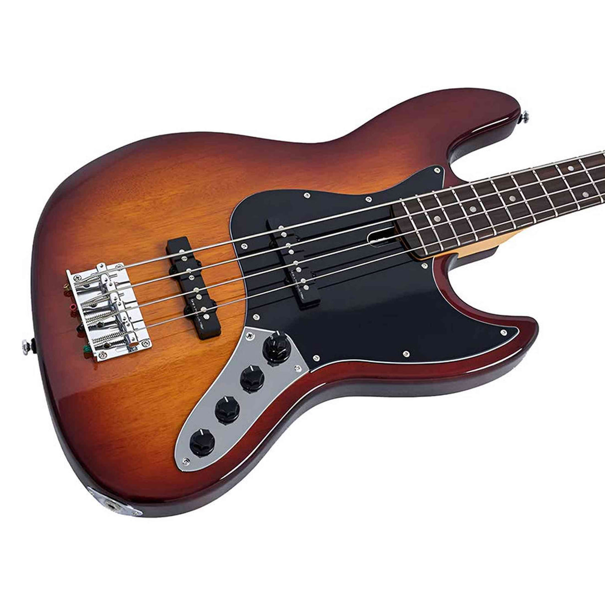 Sire V3N 4/TS Marcus Miller 4-snarige Actieve Jazz Bas Tobacco Sunburst met 2-Bands Preamp