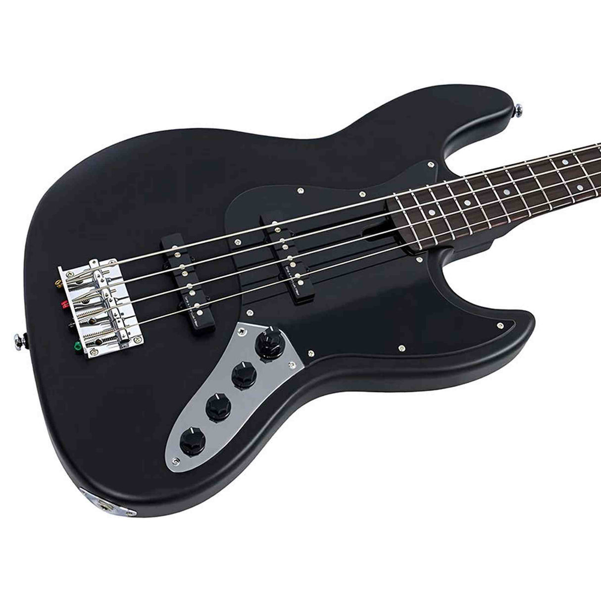 Sire V3N 4/BKS Marcus Miller 4-snarige Actieve Jazz Bas Satin Black met 2-Bands Preamp