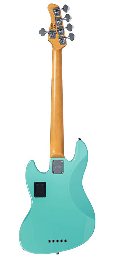 Sire V3N 5/MLG Marcus Miller 5-snarige Actieve Jazz Bas Mild Green met 2-Bands Preamp