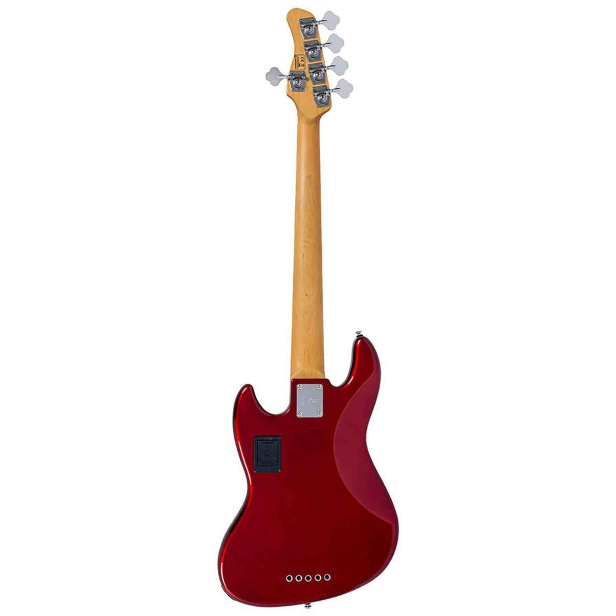 Sire V3N 5/CAR Marcus Miller 5-snarige Actieve Jazz Bas Candy Apple Red met 2-Bands Preamp