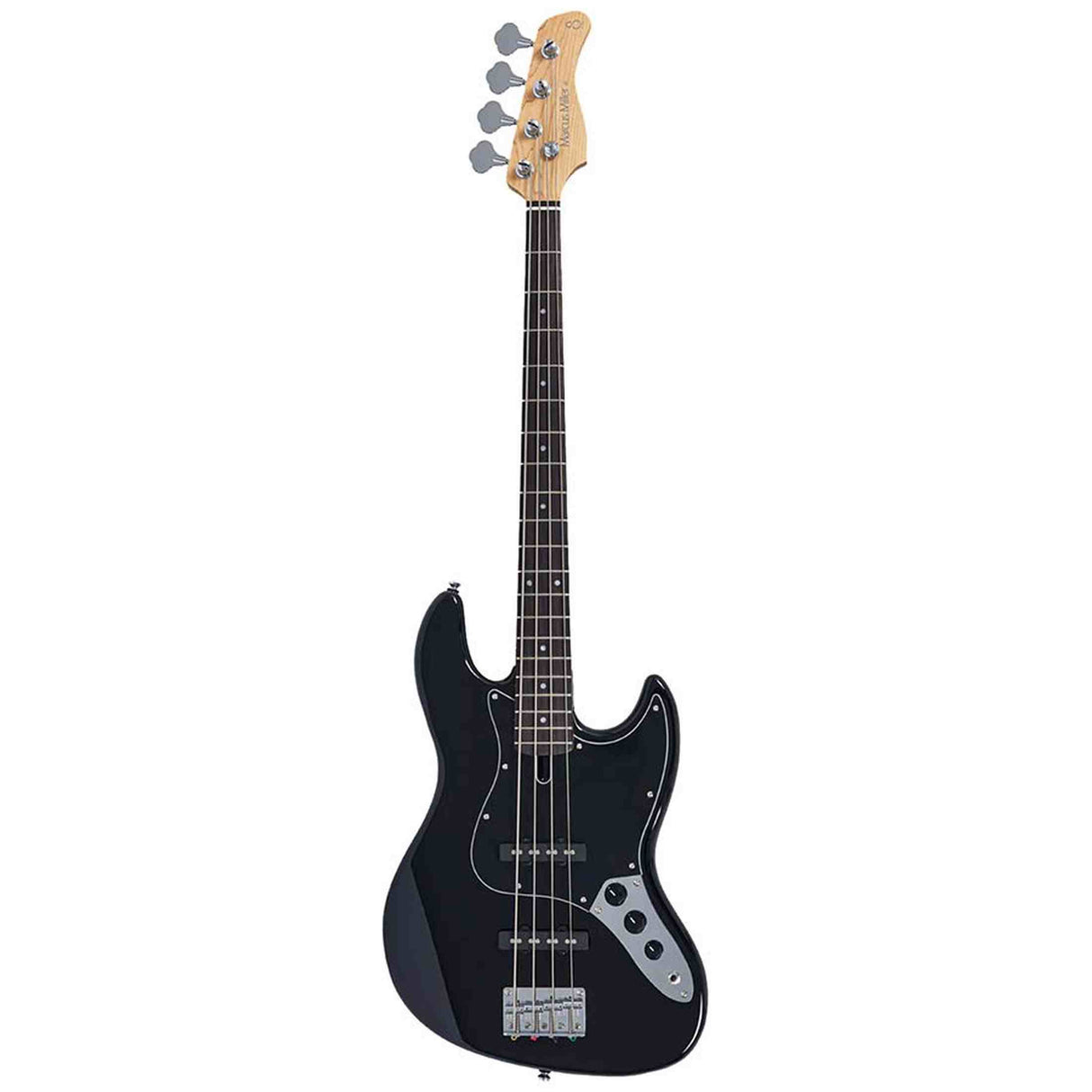 Sire V1 4/BK Marcus Miller 4-snarige Passieve Jazz Bas Zwart met Palissander Toets