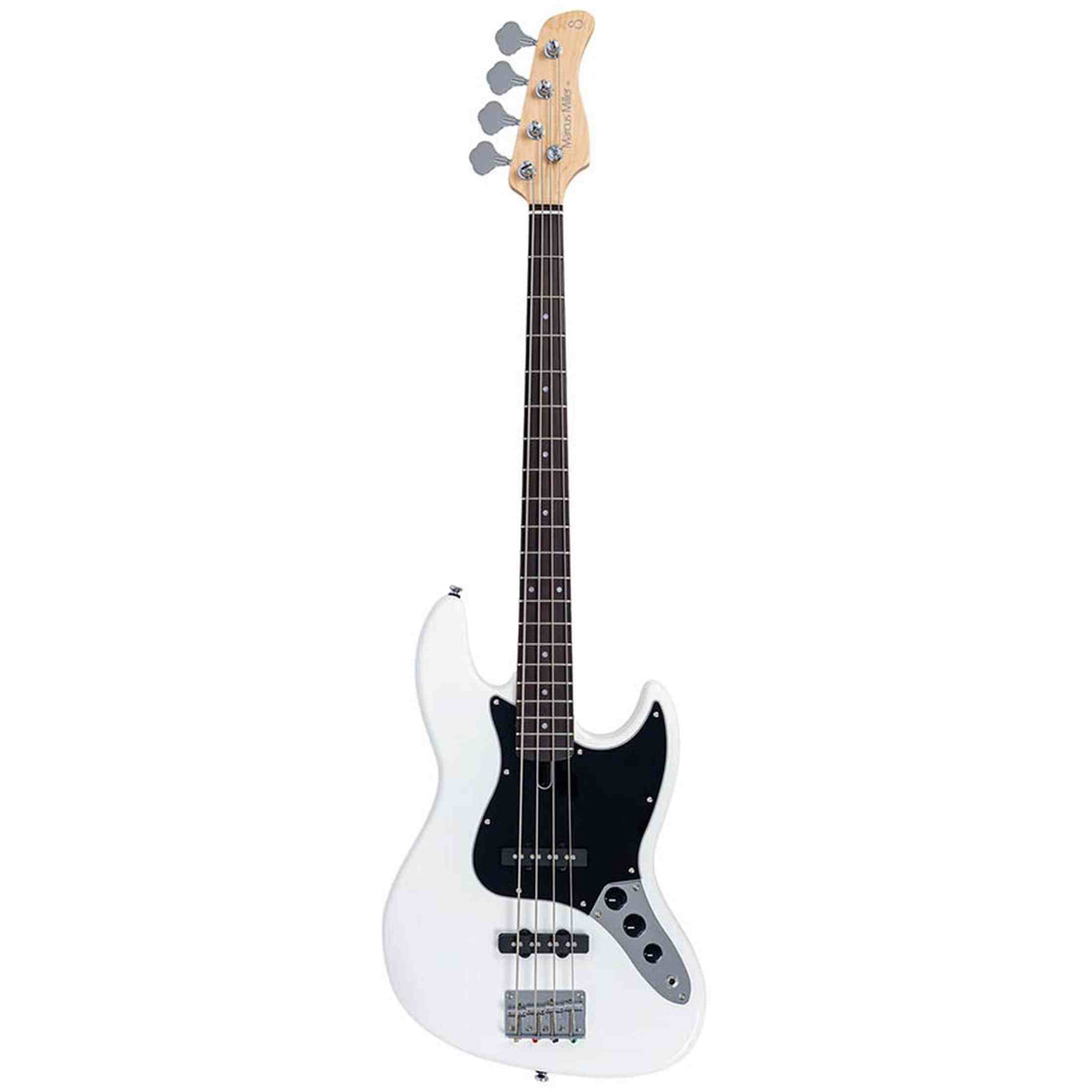 Sire V1 4/AWH Marcus Miller 4-snarige Passieve Jazz Bas Antique White met Palissander Toets