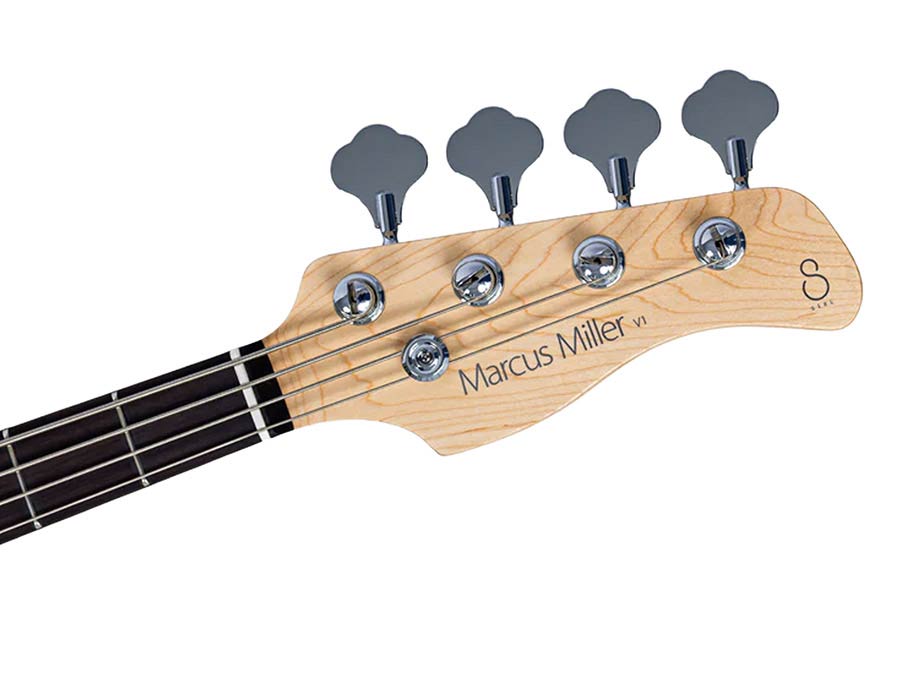 Sire V1 4/TP Marcus Miller 4-snarige Passieve Jazz Bas Tide Pool met Palissander Toets