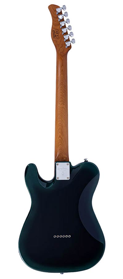 Sire T7N/DF Larry Carlton T-Style Elektrische Gitaar Dark Forest met Locking Tuners en RVS Frets