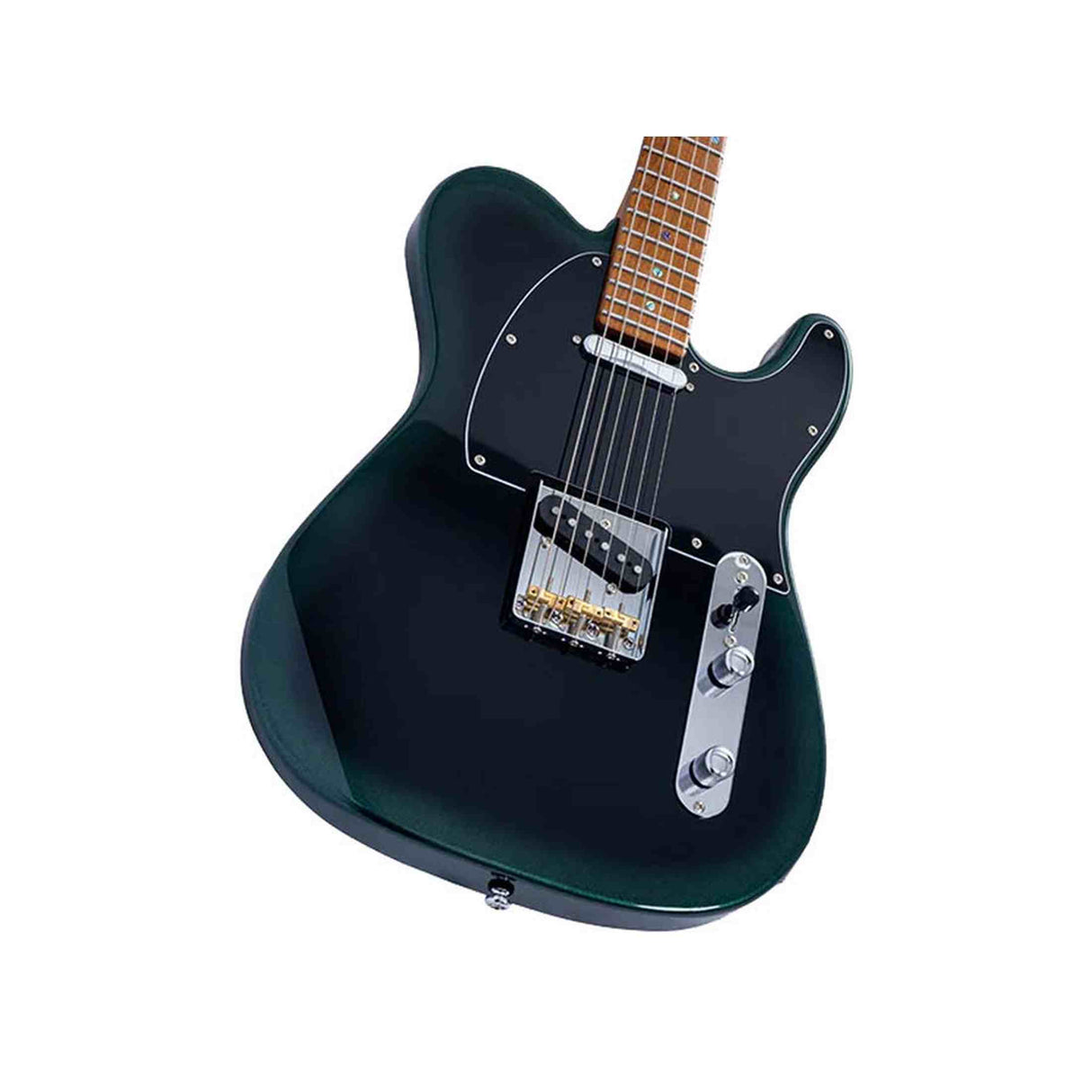 Sire T7N/DF Larry Carlton T-Style Elektrische Gitaar Dark Forest met Locking Tuners en RVS Frets