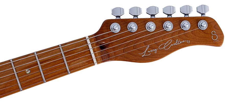 Sire T7N/DF Larry Carlton T-Style Elektrische Gitaar Dark Forest met Locking Tuners en RVS Frets