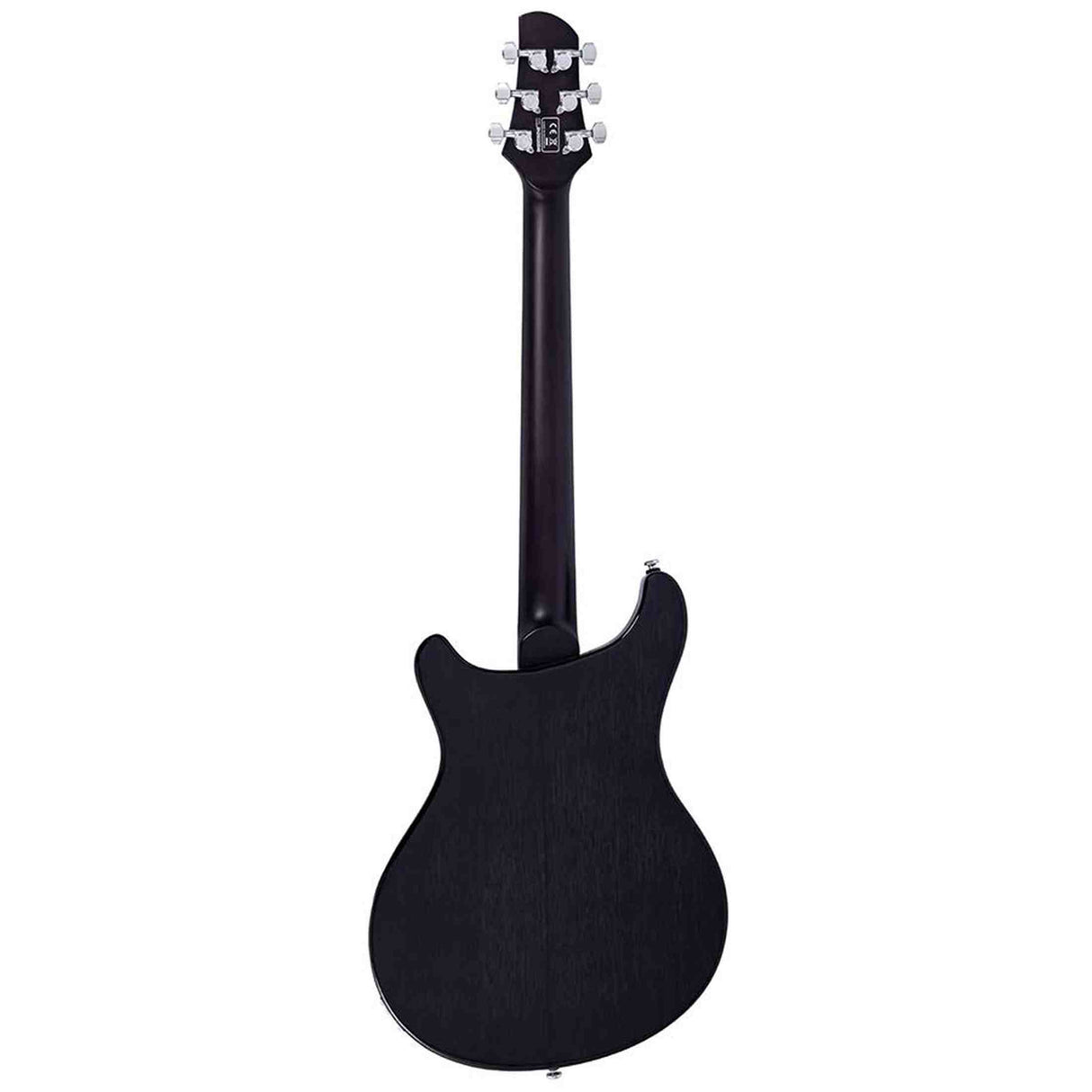 Sire Q7H/TBK Larry Carlton Hollow Elektrische Gitaar Transparent Black met Chambered Mahonie Body en Locking Tuners