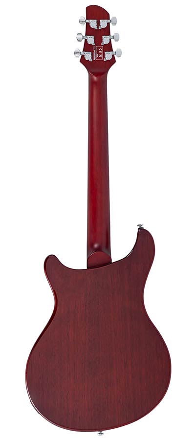 Sire Q7H/AB Larry Carlton Hollow Elektrische Gitaar Amber Burst met Chambered Mahonie Body en Locking Tuners