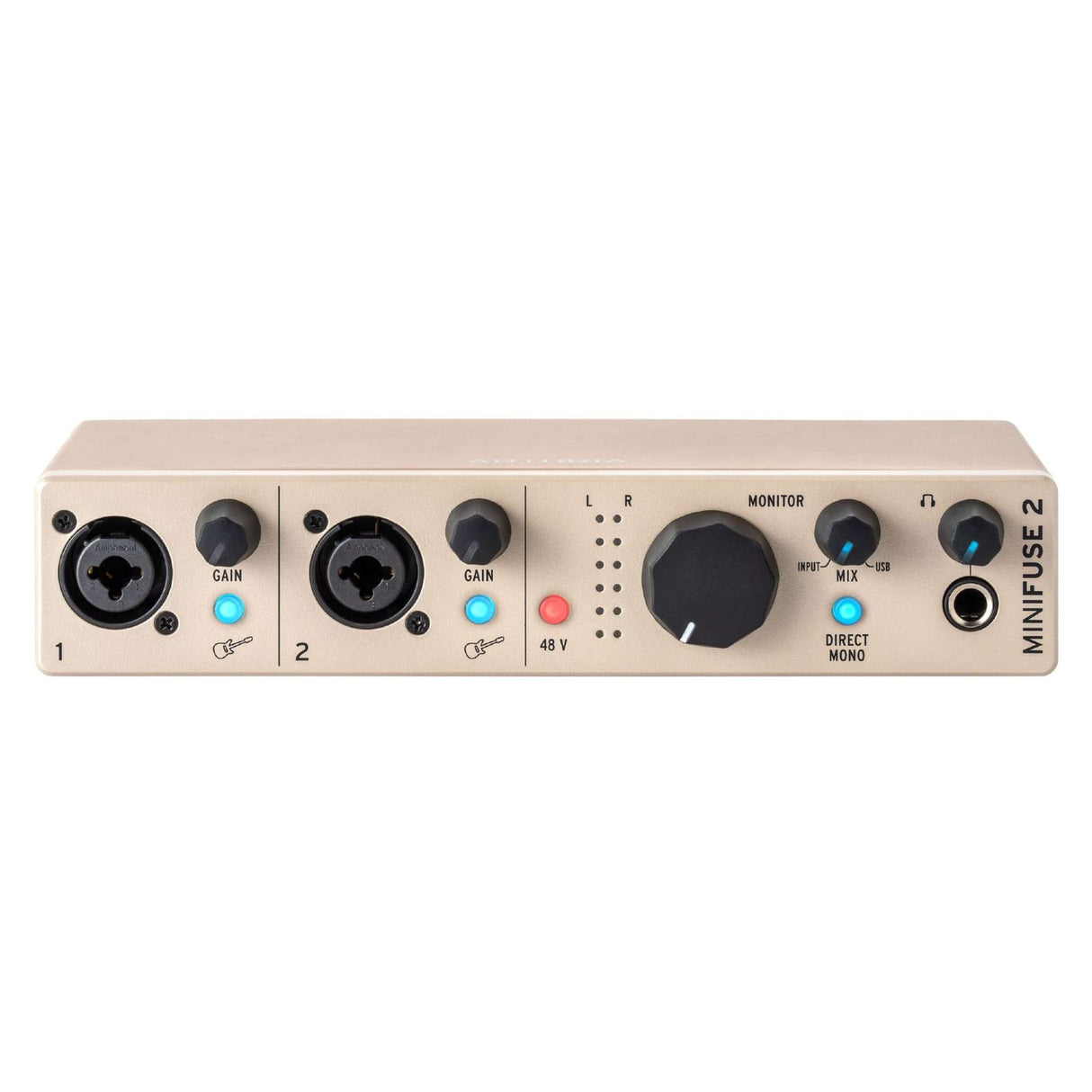 Arturia MiniFuse 2 Champagne Limited Edition 2x2 USB-C Audio Interface