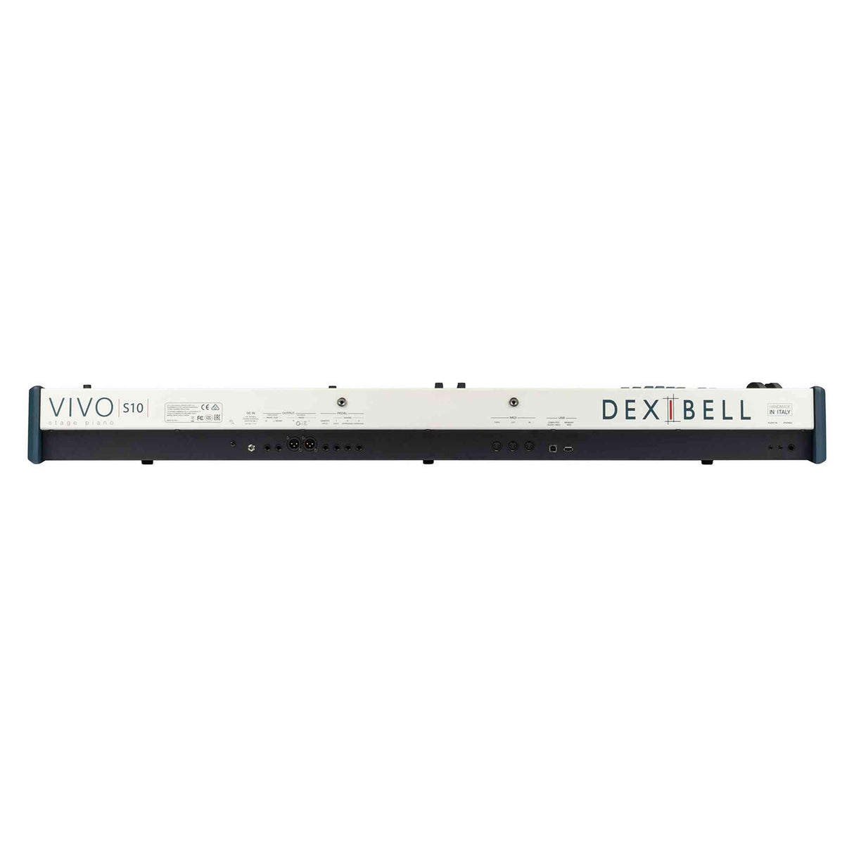 Dexibell VIVO S10 Stage Piano 88 toetsen Hammer Action, gemotoriseerde drawbars, Bluetooth MIDI en audio
