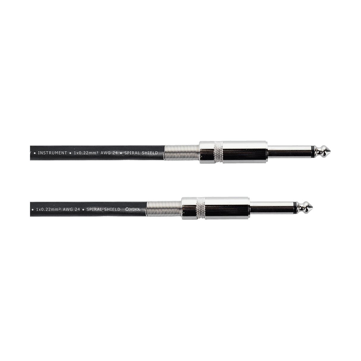 Cordial EL PP Elements Instrumentkabel Mono Jack Recht Zwart