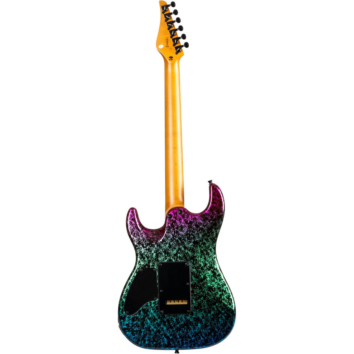 JET JS-50 Art Blue S-style Elektrische Gitaar HH Rosewood Toets Tremolo Art Blue