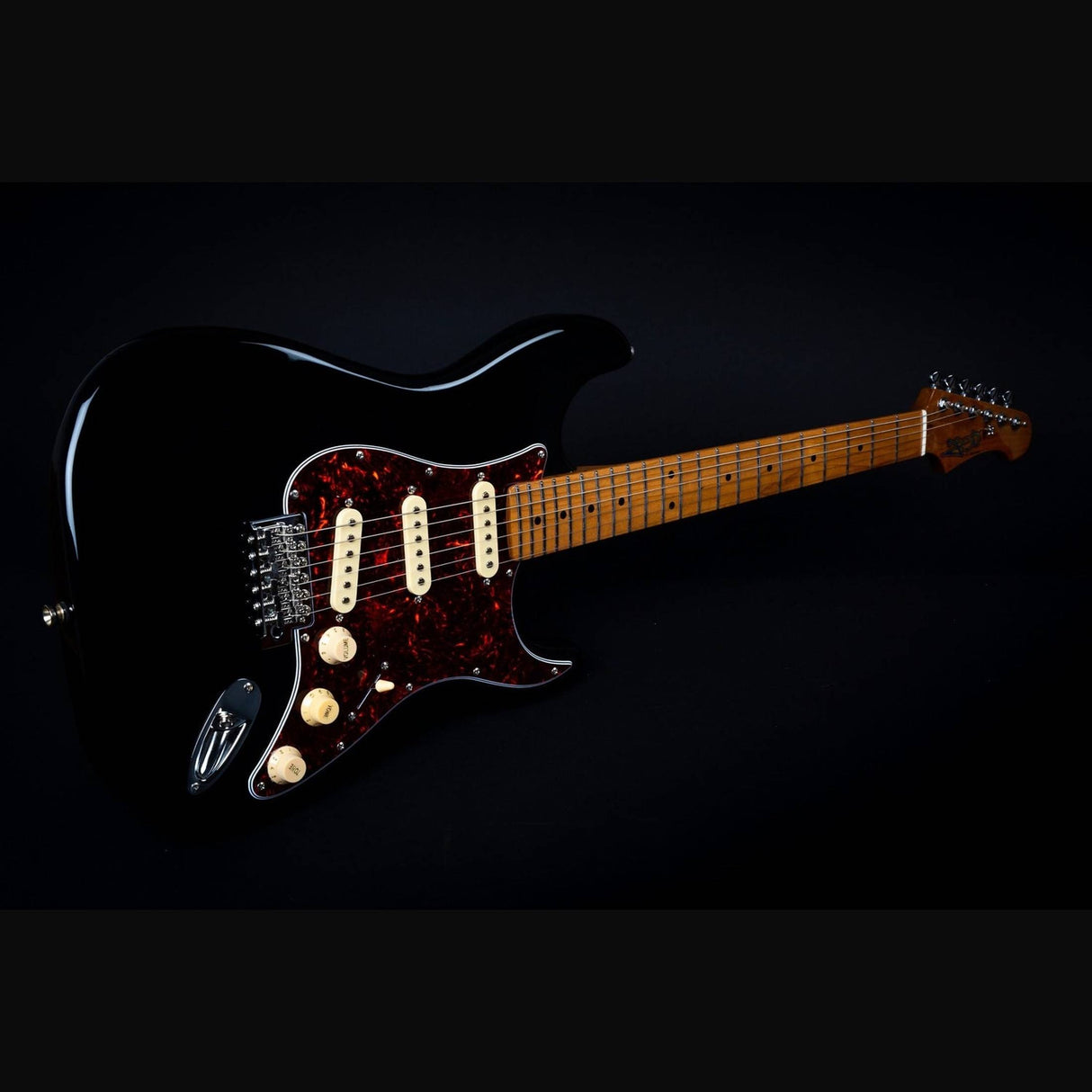 Jet Guitars JS-300 BK lektrische gitaar - Zwart