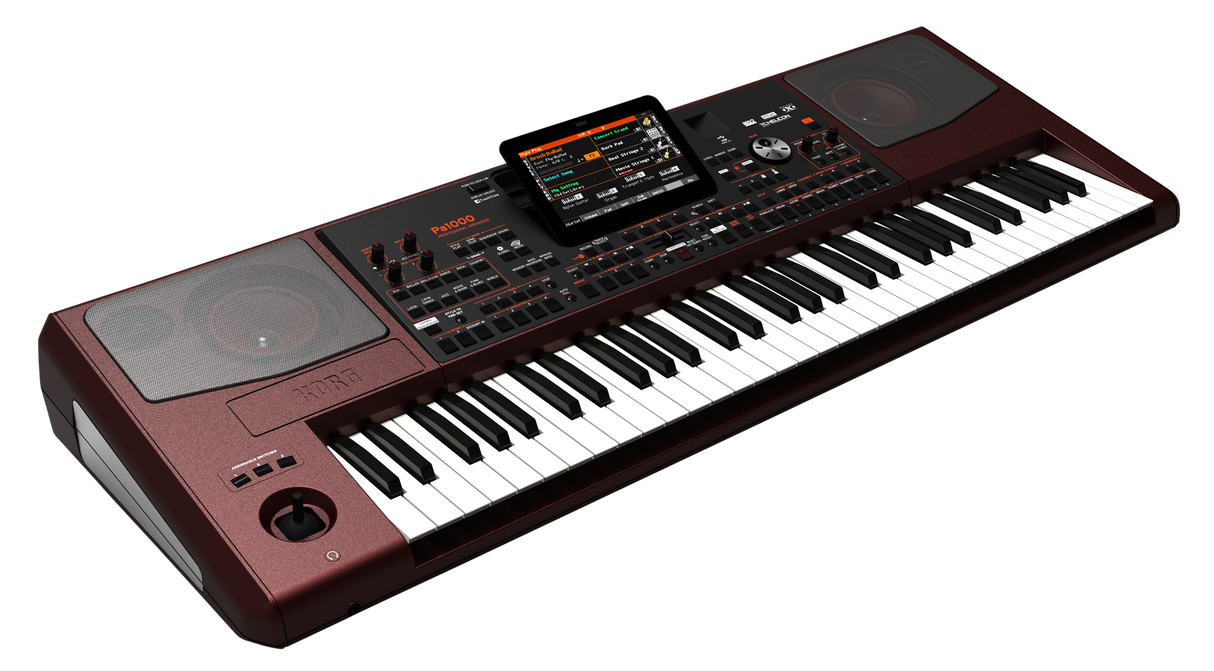 KORG PA1000 Entertainer Keyboard – 61 toetsen, 2x33W speakers, touchscreen en sampler