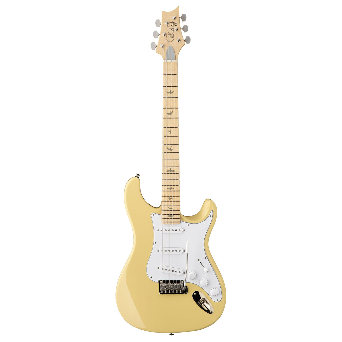 PRS SE Silver Sky Maple John Mayer Signature elektrische gitaar Moon White