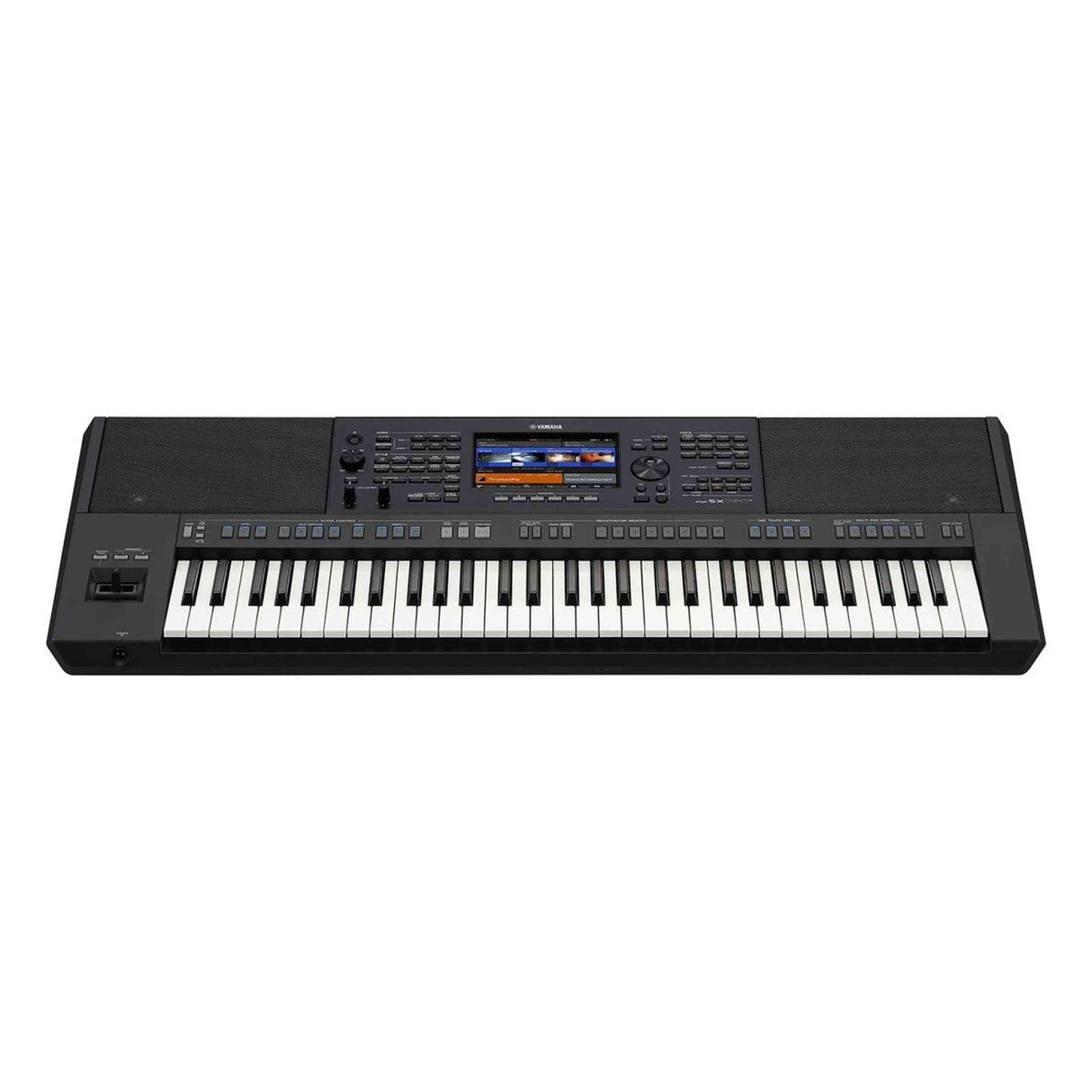 Yamaha PSR-SX720+ Arranger Keyboard met 61 Aanslaggevoelige Toetsen, Touchscreen en Bluetooth