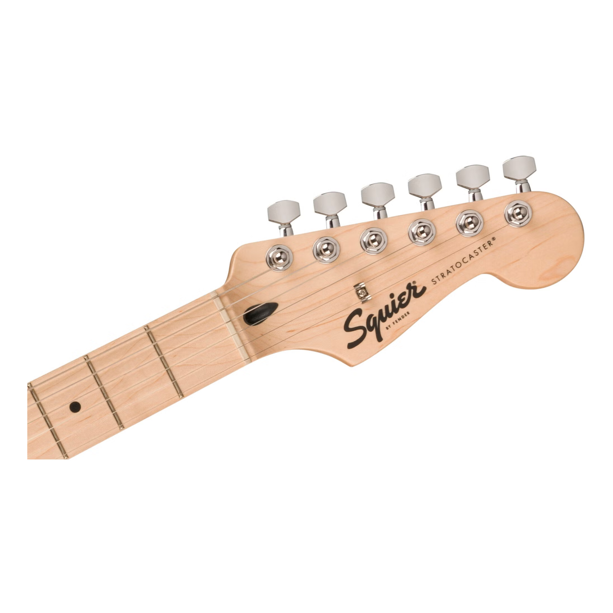 Squier Sonic Stratocaster Pack MN Black Elektrische Gitaar Starterset met Versterker