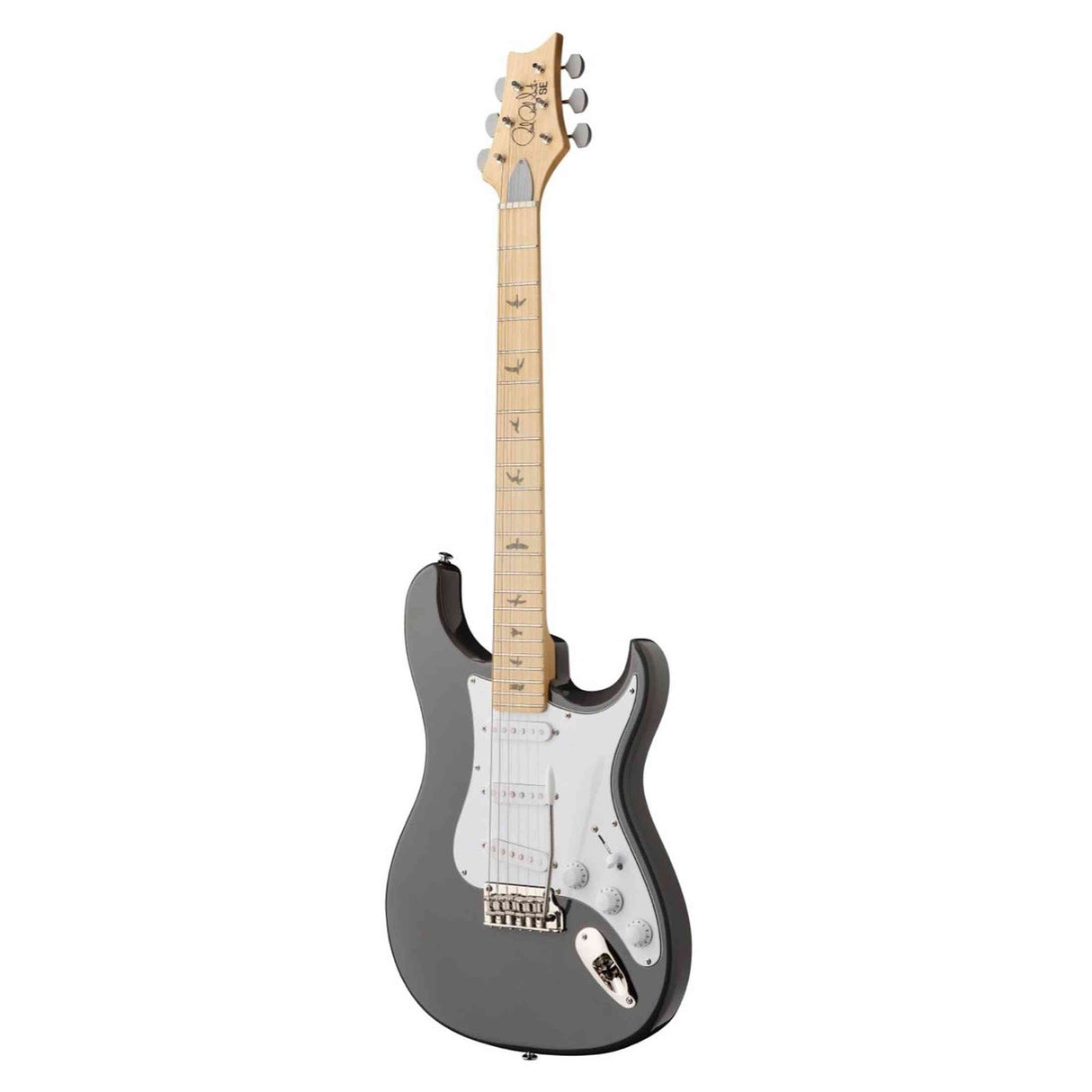 PRS SE Silver Sky John Mayer Maple Overland Gray Elektrische Gitaar met Maple Toets, 635JM “S” Pickups en Gig Bag