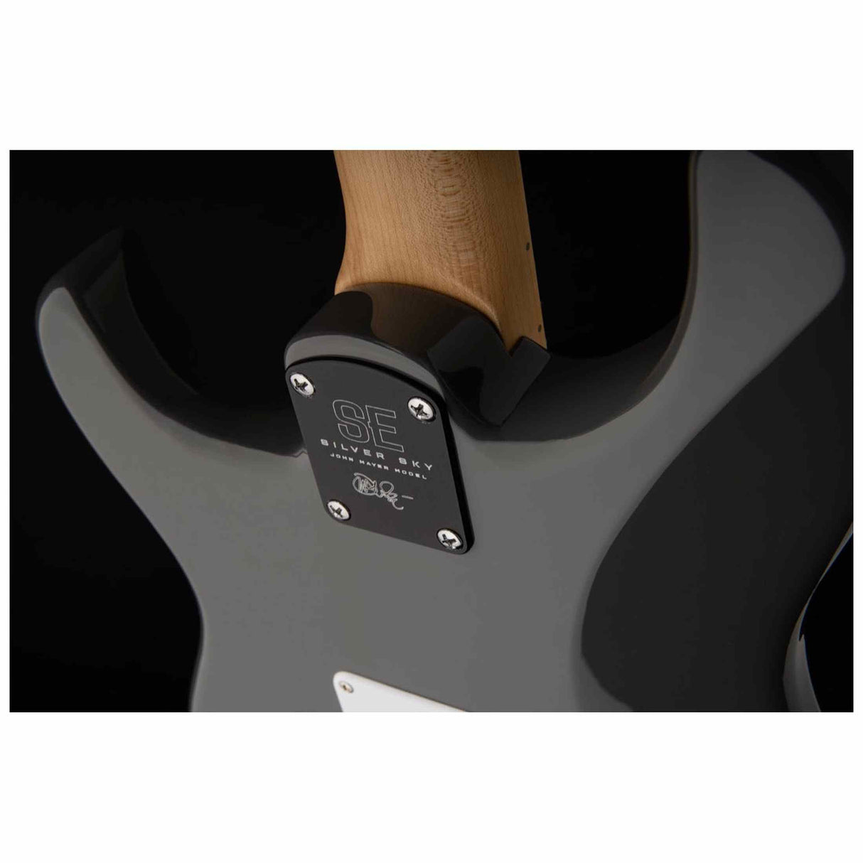 PRS SE Silver Sky John Mayer Maple Overland Gray Elektrische Gitaar met Maple Toets, 635JM “S” Pickups en Gig Bag