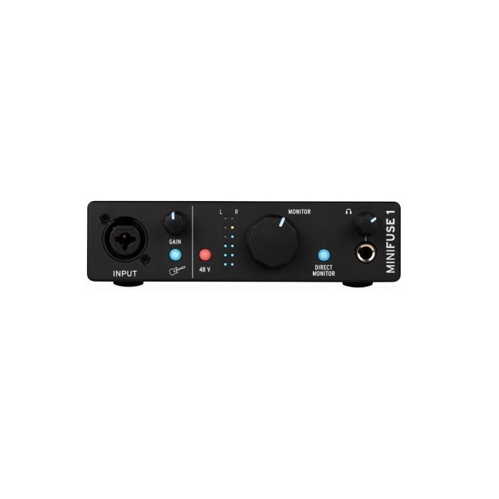 Arturia MiniFuse 1 Black 1-in/2-uit USB-C Audio Interface