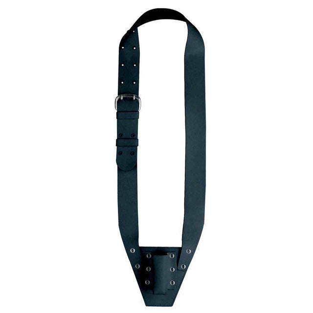 Boston VD-10-B Vaandelriem, leder, zwart