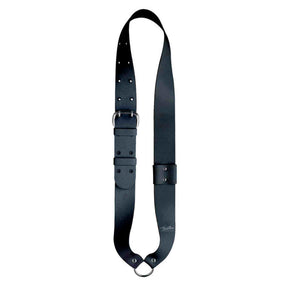 Boston SB-10-B Bandelier voor kleine trom, leder, zwart