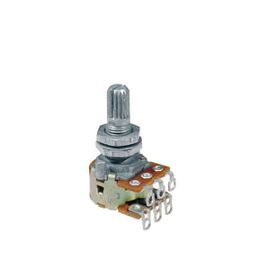 ALPS PM-250-Z 2x250K blender potentiometer, 10mm. bushing, M7x0,75 thread, blends 2 sources, made in Japan